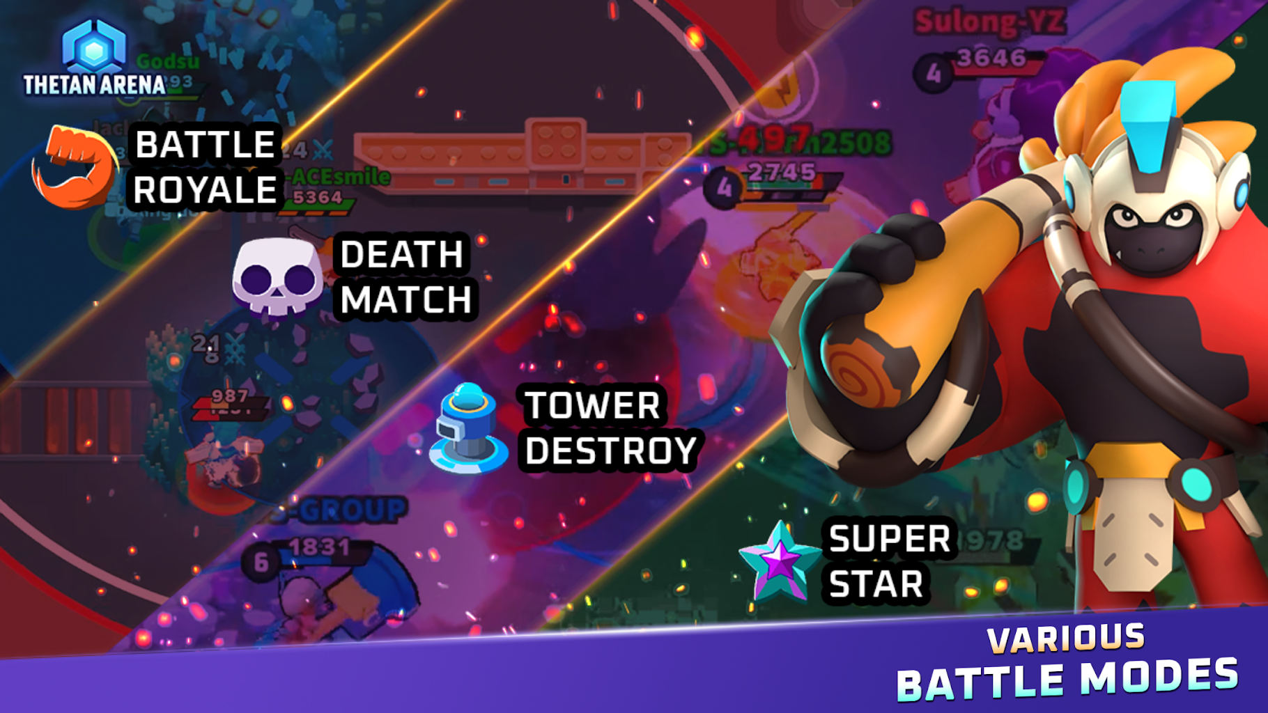 Thetan Arena: Survival MOBA Screenshot 15 Thetan Arena: Survival MOBA Screenshot 15