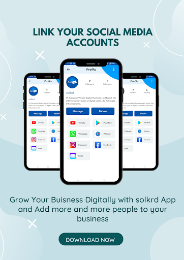 Solkrd - Digital Business Card Screen 2