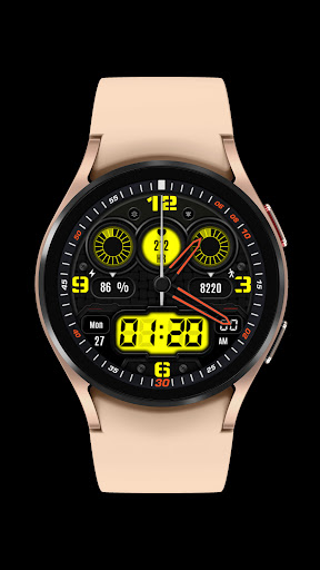 Pars Ikon Colored Watch Face screenshot 2