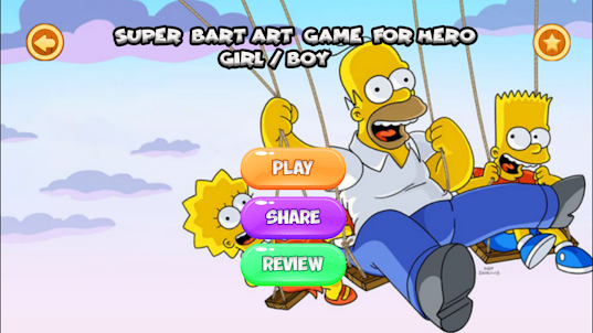 Bart Art Game