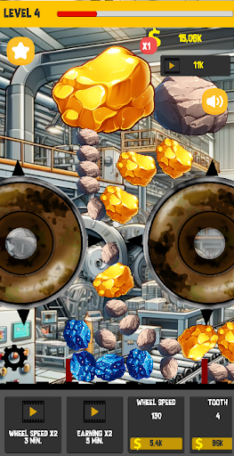 Android application Idle Crusher : Crush machine screenshort