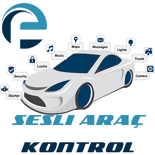 Sesli araç kontrol logo
