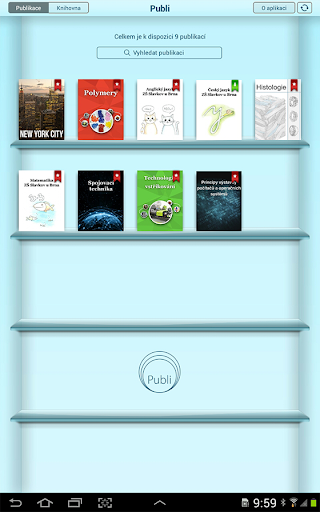 Android application Publi screenshort