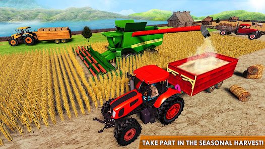 Farm Tractor Driving Simulator  screenshots 2