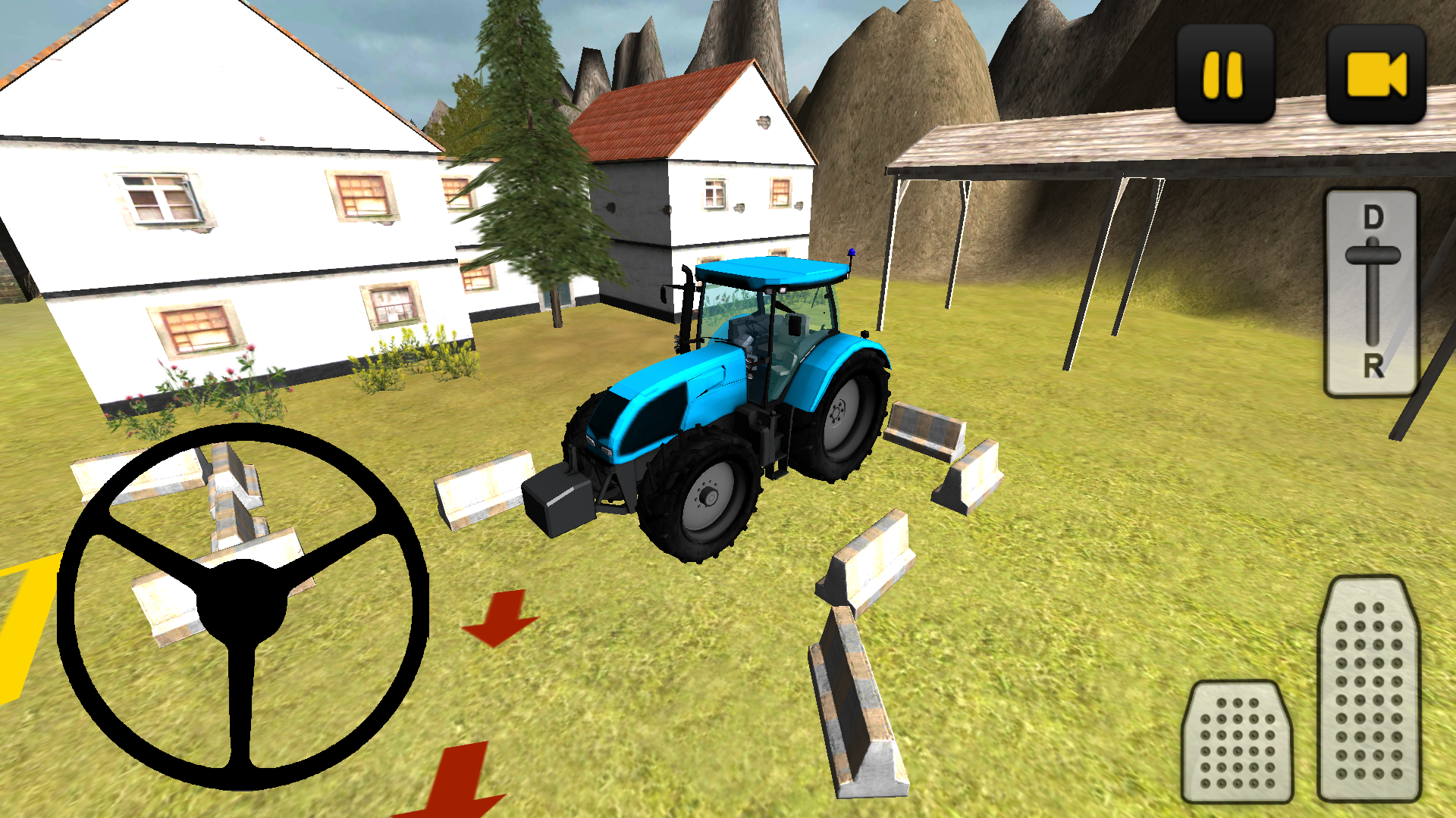 Android application Tractor 3D: Grain Transport screenshort