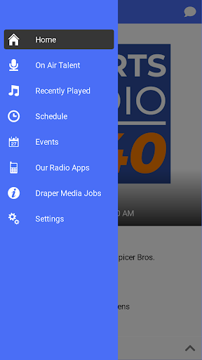 CBS Sports Radio 1240AM WCEM Screen 2