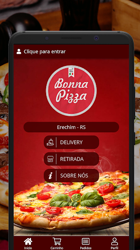 Android application Bonna Pizza Erechim RS screenshort