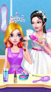 Download do APK de Cinderela beleza cabelo salão meninas jogos