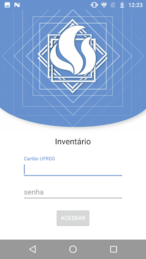 Android application Coleta de Inventário screenshort