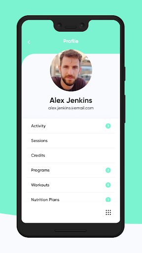 Curved Fitness Screen 3