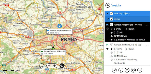 Position Sledování