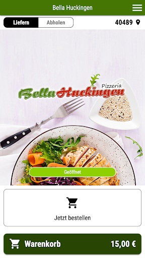 Android application Bella Huckingen screenshort