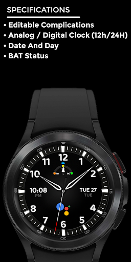 GP Night - watch face screenshot 3