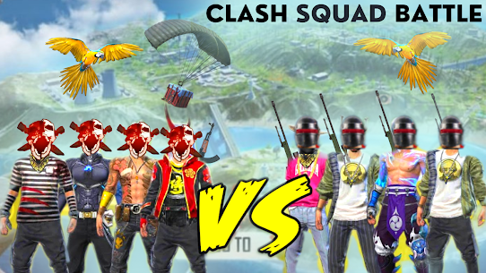 Clash Squad Free-Fire Battleground Survival 3D MOD APK (GOD MODE) 1