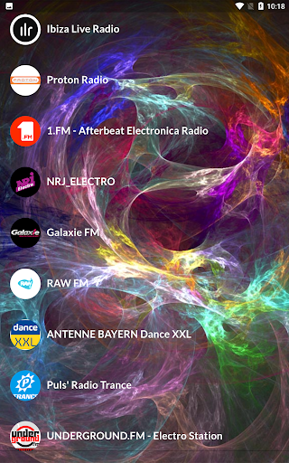 Electronic Music Radio Screen 2