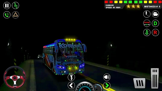 Euro Bus Driving Coach Bus