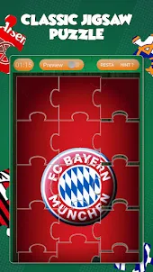Football Club Logo Puzzle Game