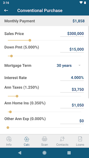 Screenshot of Granite Home Loans