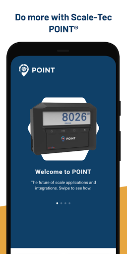 Android application Scale-Tec POINT screenshort