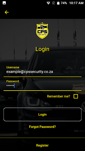 CPS Security Screen 2