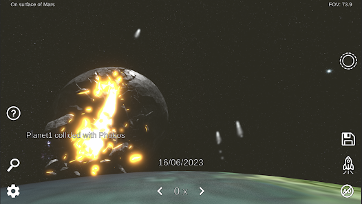 Screenshot 13 Simulador del Sistema Solar android