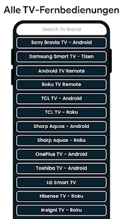 Universal fernbedienung for Tv Captura de pantalla