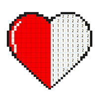 Pixel Art - Color By Number, Sandbox Coloring Book
