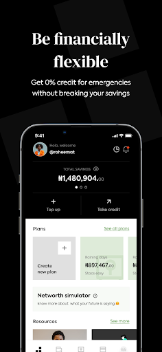 Android application Stacs - Save & Get Credit screenshort