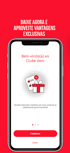 Android application Clube Vem screenshort