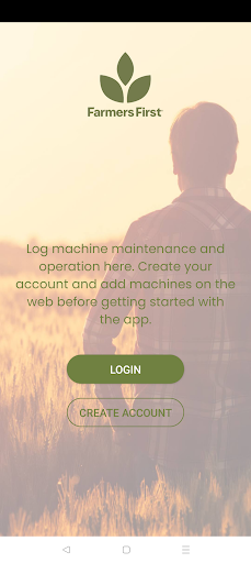 Android application Farmers First screenshort