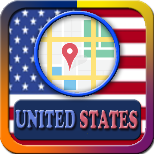 United States of America Maps.  Icon