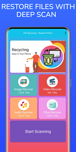 File Recovery - Restore Photo Screen 3
