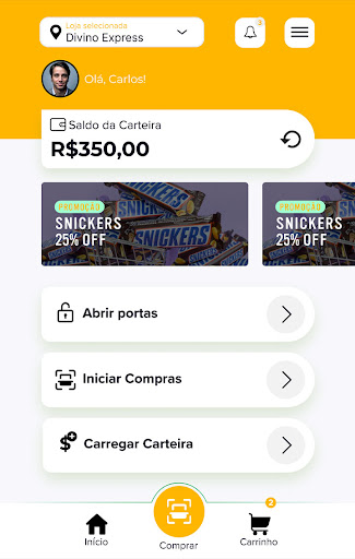 Divino Express Screen 3