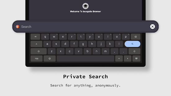 Incognito Browser - Go Private Tangkapan layar