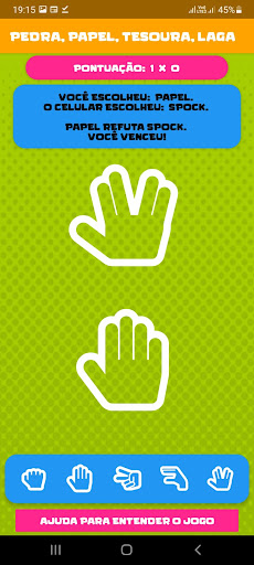 Pedra papel tesoura e mais Screen 2