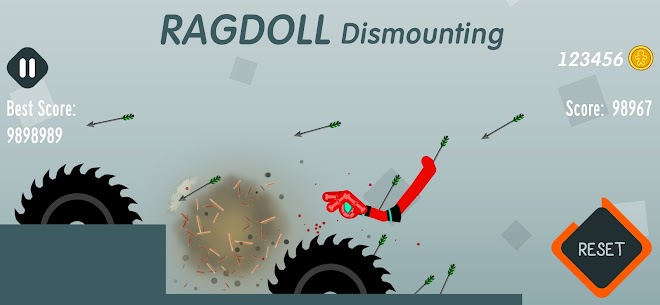 Ragdoll Dismounting MOD (Unlimited Money) 1