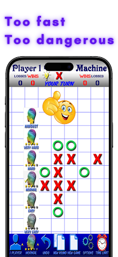 Tic Tac Toe AI - 5 in a row Screen 2