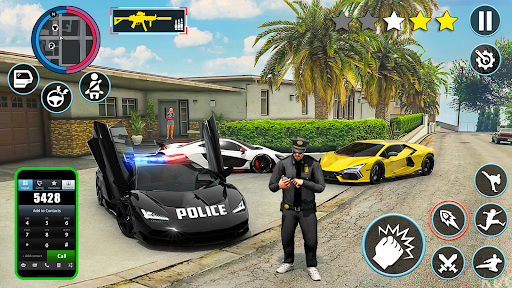 Android application Police Game Transport Truck screenshort