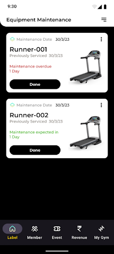 Gymmie Screen 2