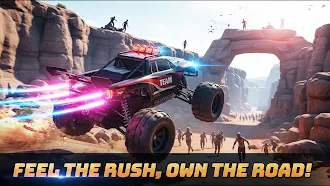 Game screenshot Battle Racer : zombie island hack