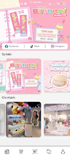 Android application PHOTO TIME screenshort