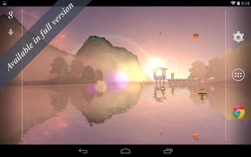 Lantern Festival 3D LWP Lite Screen 2