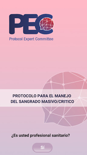 Android application Protocol Expert Commitee App screenshort