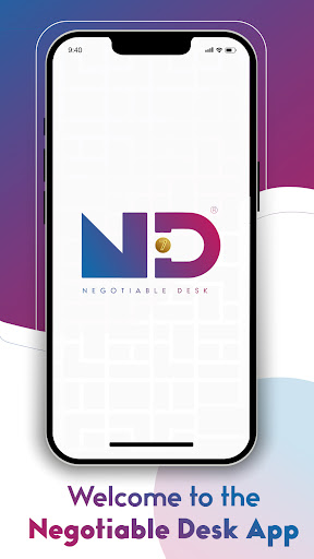 Android application Negotiable Desk screenshort