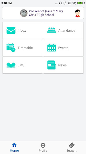 Android application CJM Girls' High School screenshort