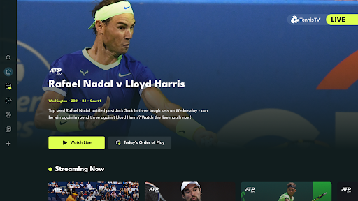 Tennis TV - Live Streaming 25