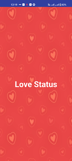 Android application Love Status screenshort