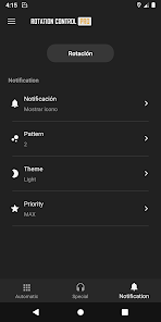 Captura 8 Rotation Control Pro - rotació android