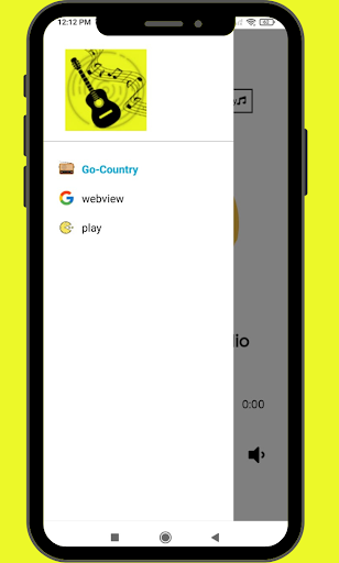 Android application Go Country screenshort