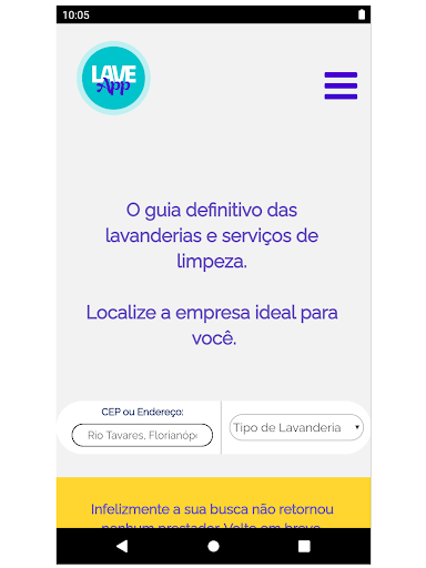 LaveAPP Lavanderias Screen 3